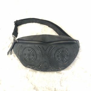 Charcoal Gray Fanny Pack $15